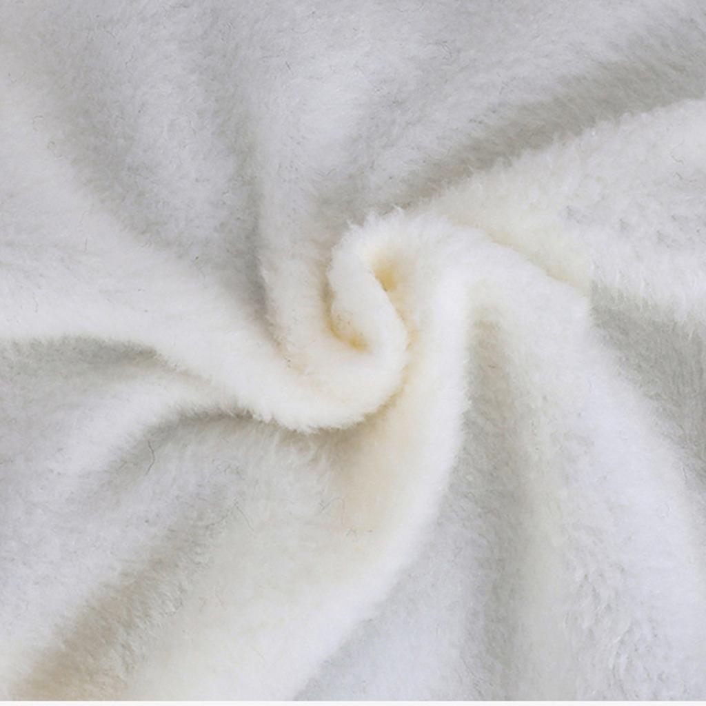 Kinder Mütze, Schal und Handschuhe dreiteiliges Set, für Baby Jungen und Mädchen, Winter Kälteschutz, Fleecegefüttert, Warm, Ohrenschützende Strickmütze aus Wolle