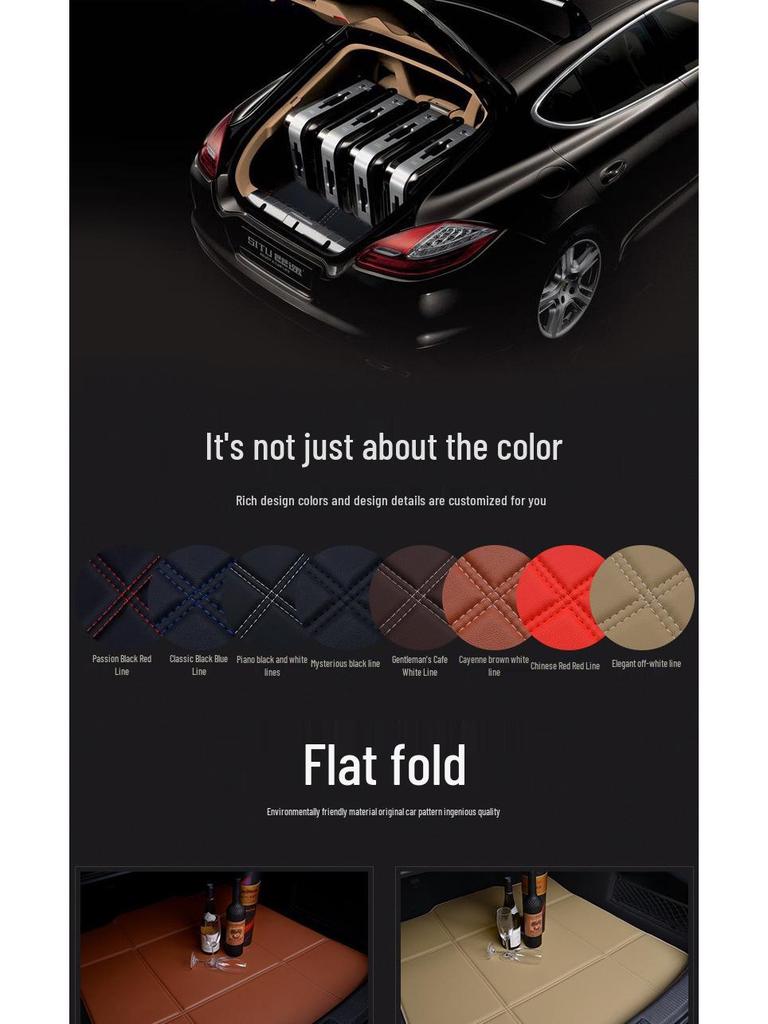 Aion RT Full Coverage Trunk Mat - Tail Box Accessory for GAC Aion 25 Modification