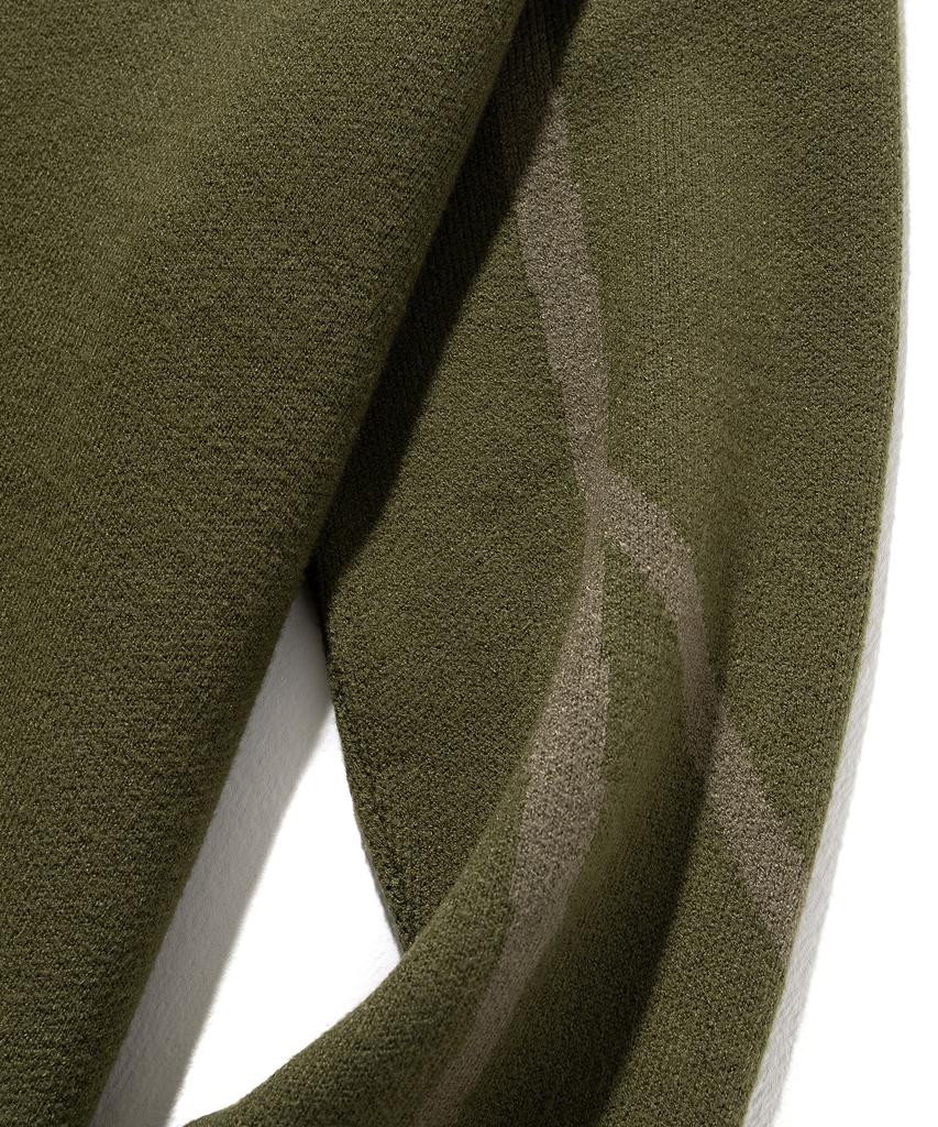 MASSNOUN Cross Incision Line Knit Mftnt001-Ov