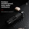 Aluminum Zinc Zinc Alloy LED Zoom Flashlight Super Bright Dimmable Camping Lamp  Outdoor Activity