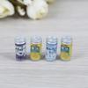 4Pcs 1:12 Dollhouse Miniature Drink Cans Fou Doll House Kitchen Decorate
