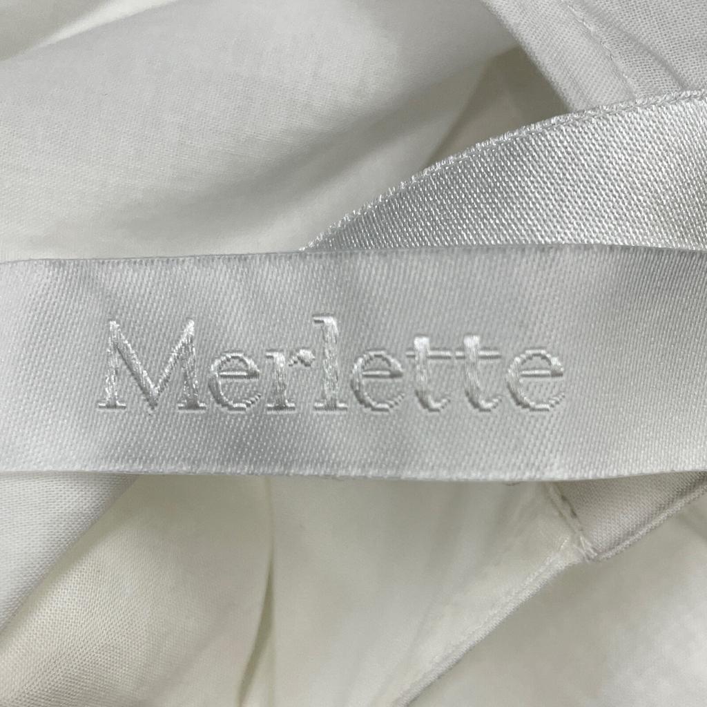 MERLETTE 3110300045 White MARTEL Tiered Dress Dress XS whiteUsed