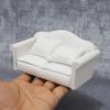 Realistic Fabric Sofa 3Pieces Couch Set For 1/12 Dollhouses Miniature Display Craft Project And Model Scene Decoration