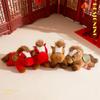Chinese Zodiac Horse Plush Toy With Pp Cotton Fill For New Year Gift And Home Decor