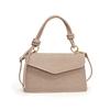 Lightweight Knotted Rope Detail Handbag Stylish Square Crossbody Purse  Daily Use