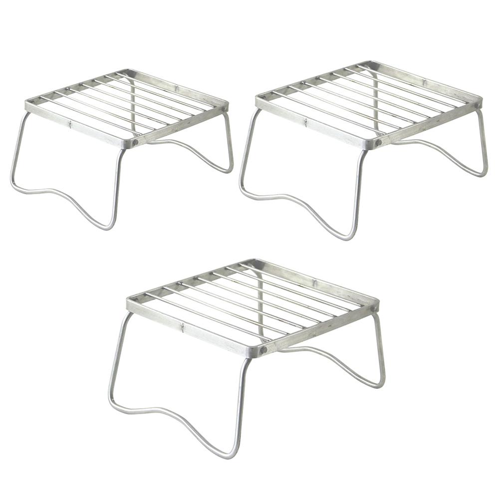 Portable Stainless Steel Barbecue Grill Mini Grill Folding Outdoor Grill