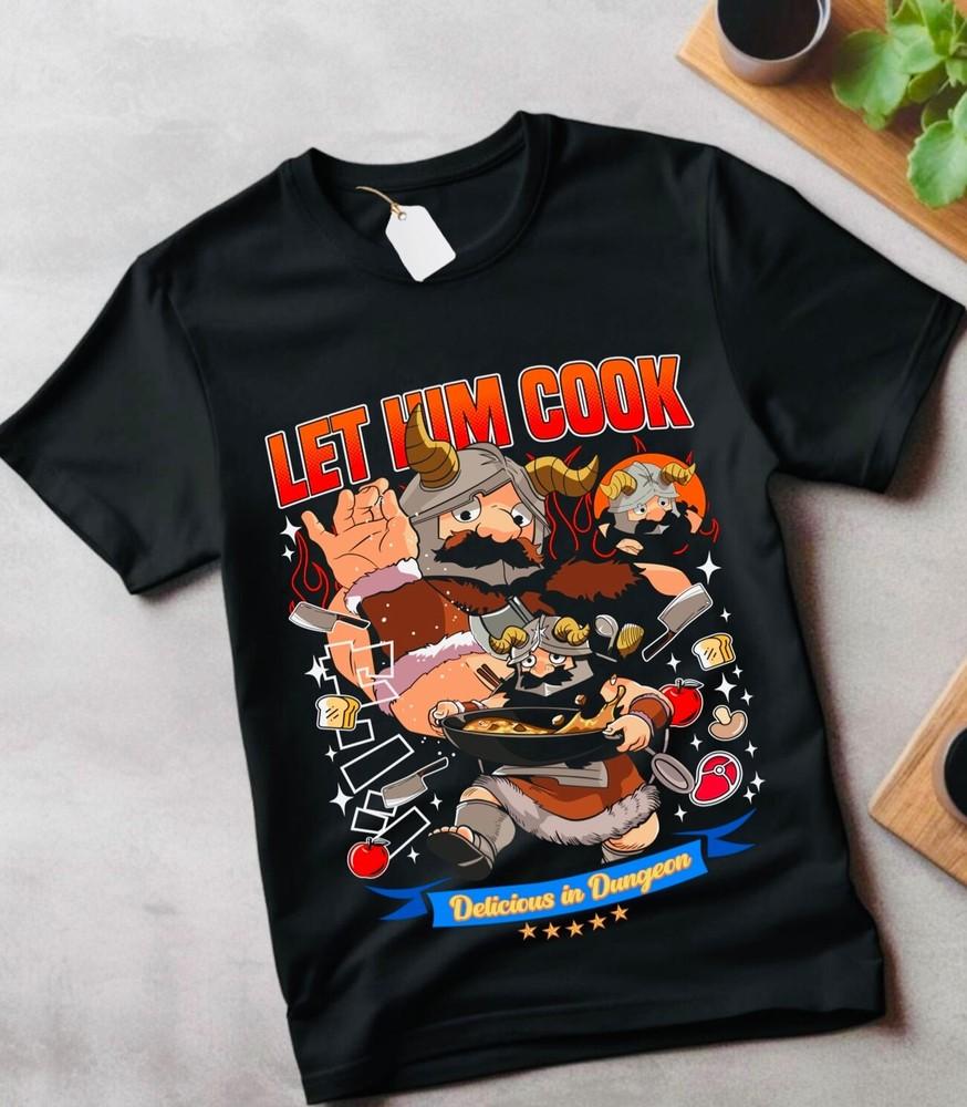 

Футболка Senshi Senshi For Food Delicious In The Dungeon Подарочная футболка Все размеры 4XL