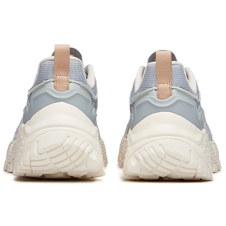New Anta Star Distance Cushioning Anti Slip And Wear Resistant Breathable Coverage Low Top Running Shoes Men's Cloud Gray 112126633A-1