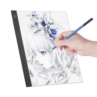 Panel świetlny LED A3 Tablet graficzny Podświetlana podkładka Cyfrowa tablica do kopiowania z 3-poziomowym ściemnianiem