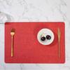 Nordic Minimalist Double-Sided Leather Placemat - Creative PU, Waterproof, Heat-Resistant.