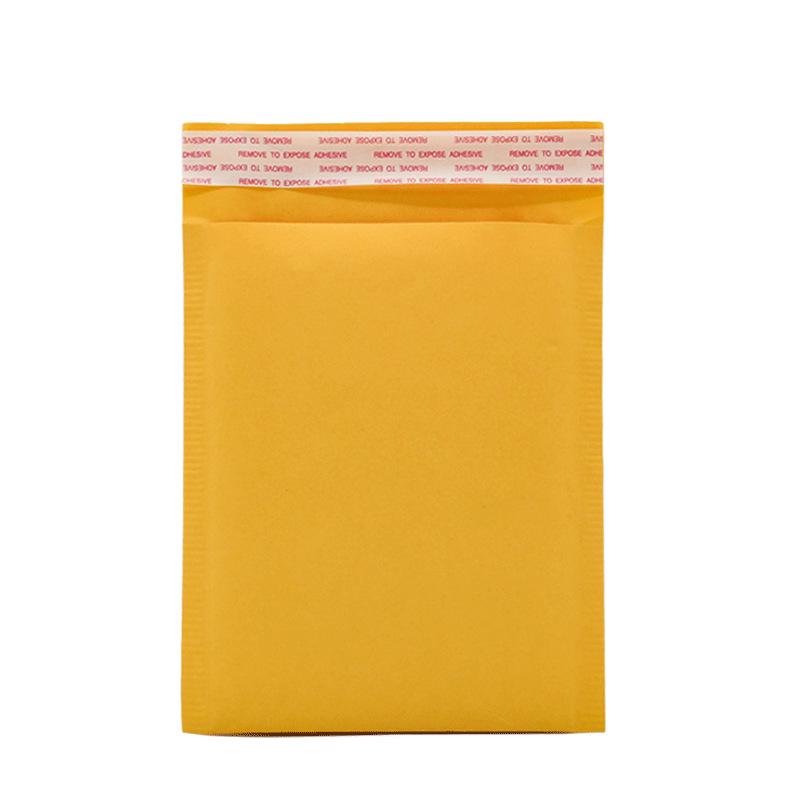 Yellow Kraft Bubble Mailer: Waterproof Padded Shipping Envelope for Clothing