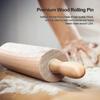 rolling Pin Solid Wood Roller Dumpling Skin Household Large Rush Noodle Stick Rolling Dumpling Skin Rolling Pin Roller Rolling Pin Wood, Diameter