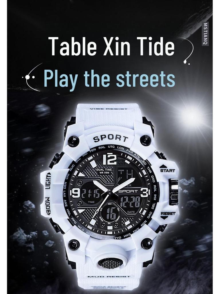 Ceas sport electronic luminos cool pentru băieți 2022 pentru elevi de gimnaziu