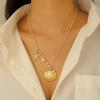Set Collana e Bracciale Estivo Bohemien con Stella Marina, Conchiglia e Perle