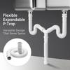 Simplifies Plumbing Tasks Efficiently Designed Double Basin Drainage System