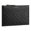 Daily Pouch Black Monogram Embossed Empreinte Cowhide Leather Women Pouches M62937
