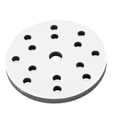 Tampone di interfaccia in spugna morbida da 150 mm di diametro per tamponi abrasivi (17 buche)