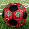 Pallone da Calcetto Indoor Hannover 96 Colorato Cucito a Macchina PVC Misura 5 Allenamento di Squadra Pronto per la Competizione Resistente Alta Rimbalzo Fresco Regalo Sportivo