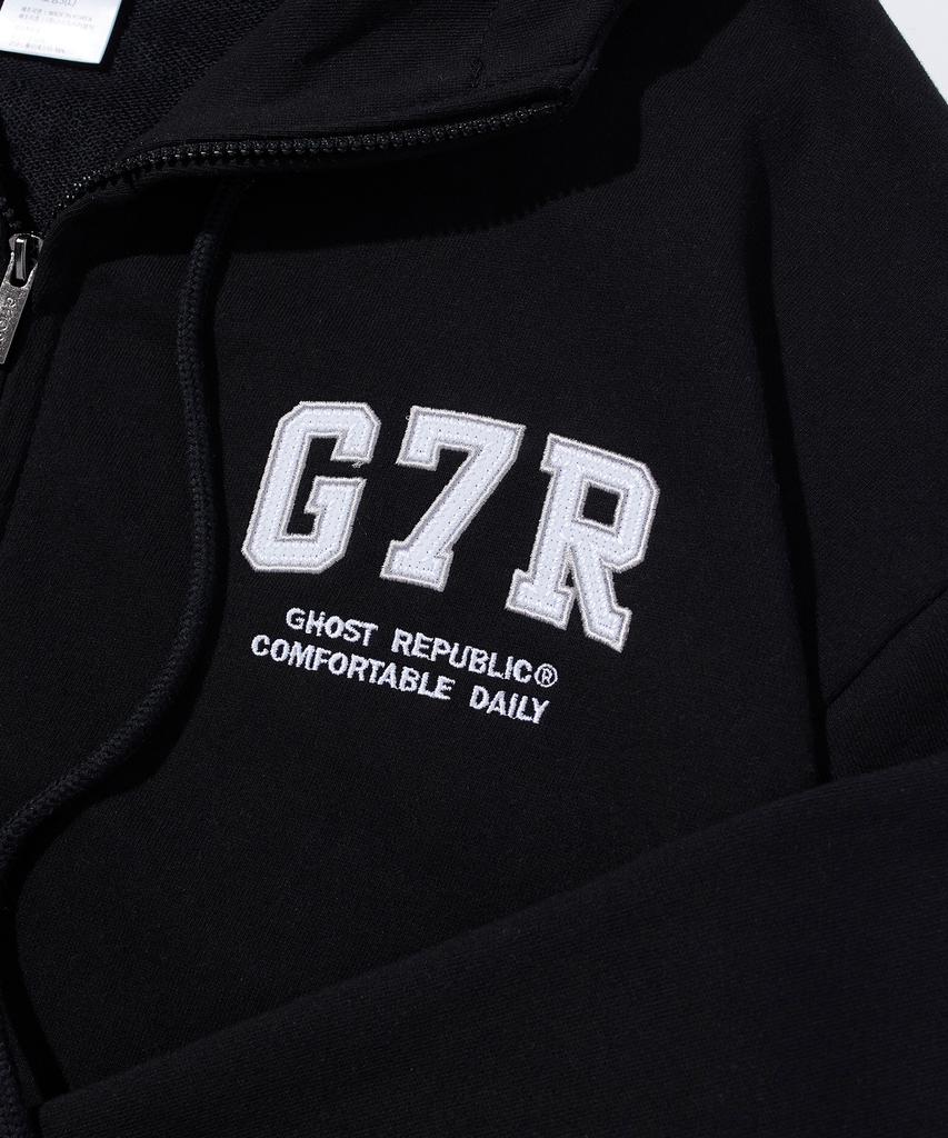 Ghost Republic G7R Arched Oversized Zip-Up Hoodie Ghz-271