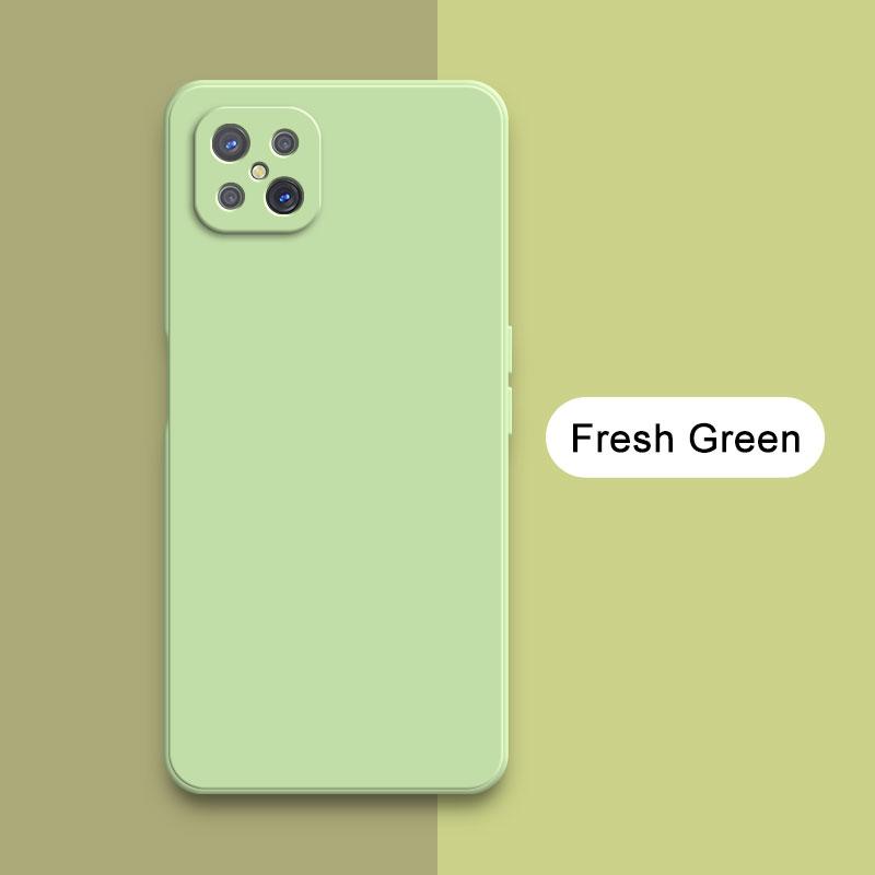 

Квадратний рідкий силіконовий чохол для OPPO A92s Reno4 Reno 4Z Z 5G Камера Захисний 360 Протиударний м’який чохол для телефону Аксесуари Funda OPPO A92s 5G