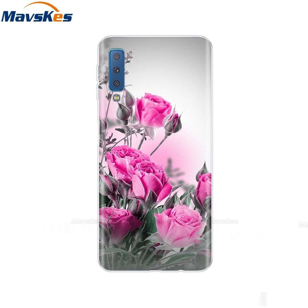 Silicone Cover For Samsung Galaxy A7 2018 Case A750 A750F Case 6.0' TPU Phone case For Samsung A 7 2018 750 750F Fundas Coque