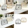 Iron Napkin Holder With Electroplated Finish For Hotel And Cafe Table Decor