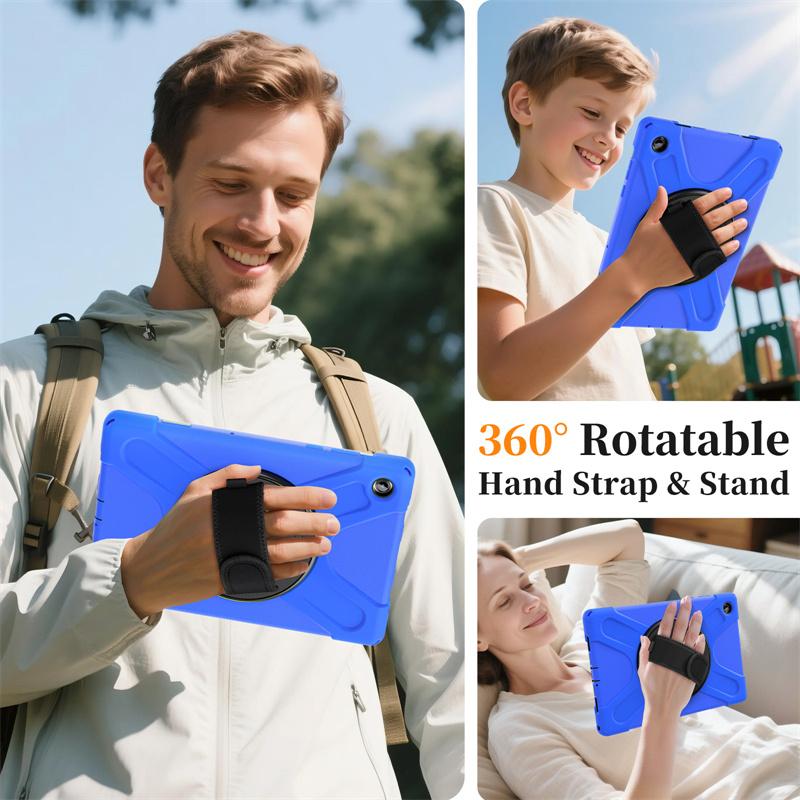 Case for Samsung Galaxy Tab A11+ A9+ A9 A11 Plus 11 Inch SM-X230 Tablet Cover Tab A9 A11 8.7" SM-X130 Shoulder Strap Funda Capa