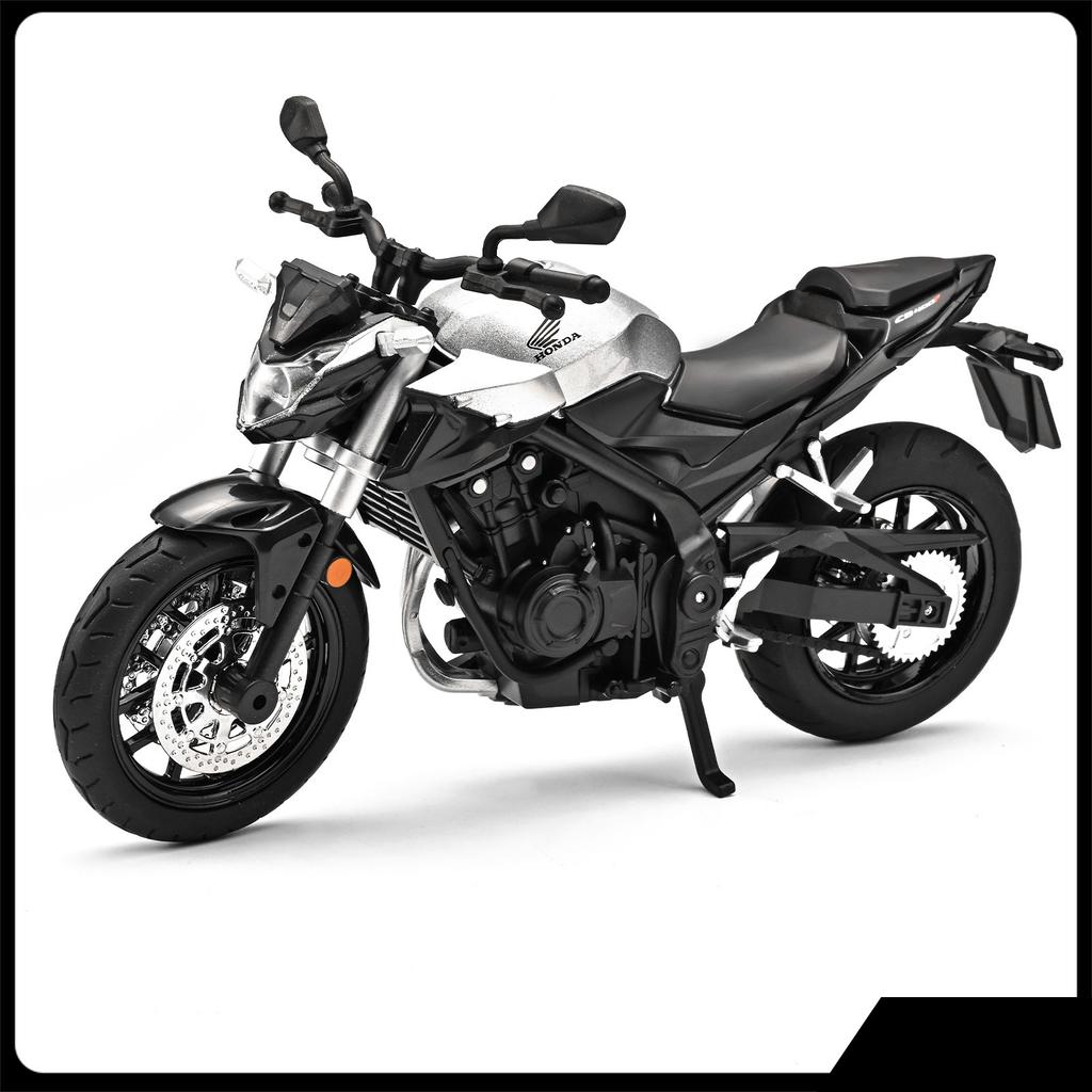 1/12 HONDA CB400F Alloy Racing Motorcycle Model Diecasts Street Sports Motorcycle Model Simulation Sound and Light Kids Toy Gift
