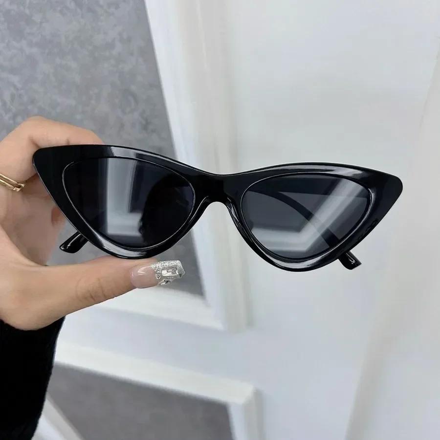 Designer Brand Cat Eye Sunglasses Women Men Colorful Small Frame Sun Glasses Female Mirror Colors Cool Fashion