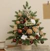 Christmas Tree Christmas Decorations Indoor Arbol De Navidad Con Luces Small Christmas Tree with Lights Warm Wooden Base for Christmas Decor Home