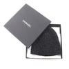 Excellent CHANEL Knit cap black cashmere Women AAB710 Used