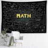Arazzo da parete con formula matematica, arte astratta, stile hippie, minimalista, moderno, per dormitori, decorazioni per la casa