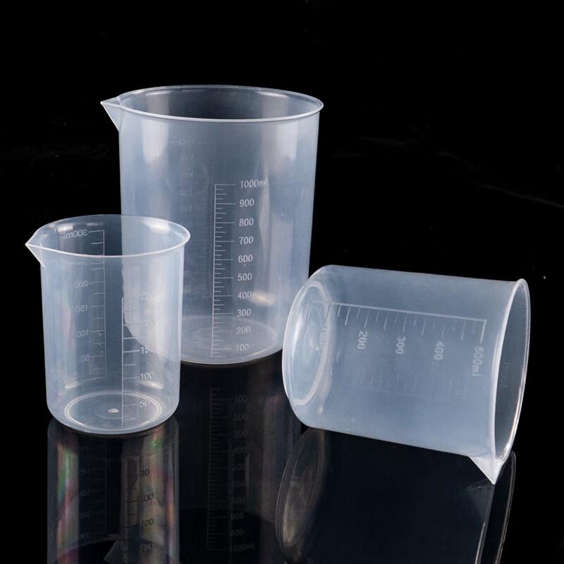 Plastic Laboratory Beaker Measurement Set