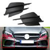 Car Front Bumper Fog Light Cover Grilles for Mercedes Benz C-Class W205 2018- A2058857202 A2058857302