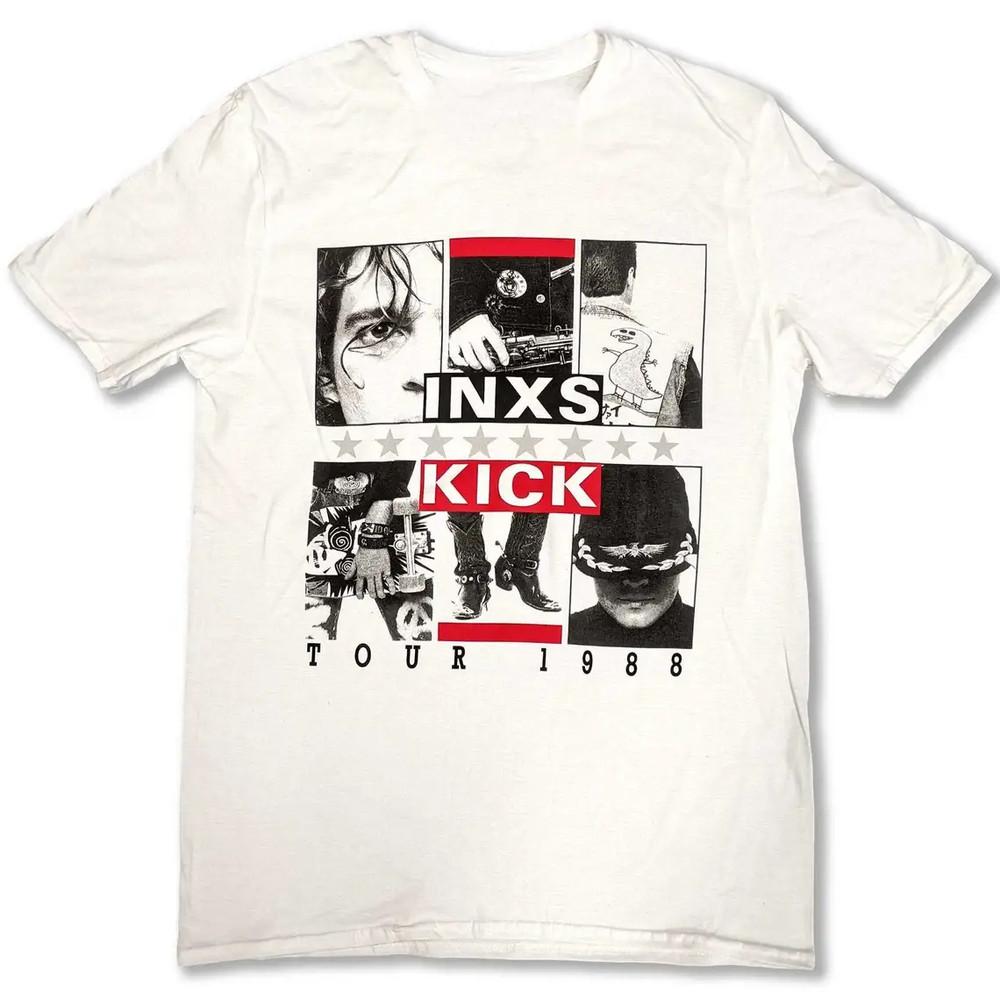 INXS Collection Tour 1988 Cotton Tee Gift For Fan S to 5XL T-Shirt EE71 Unisex T-Shirt XXL