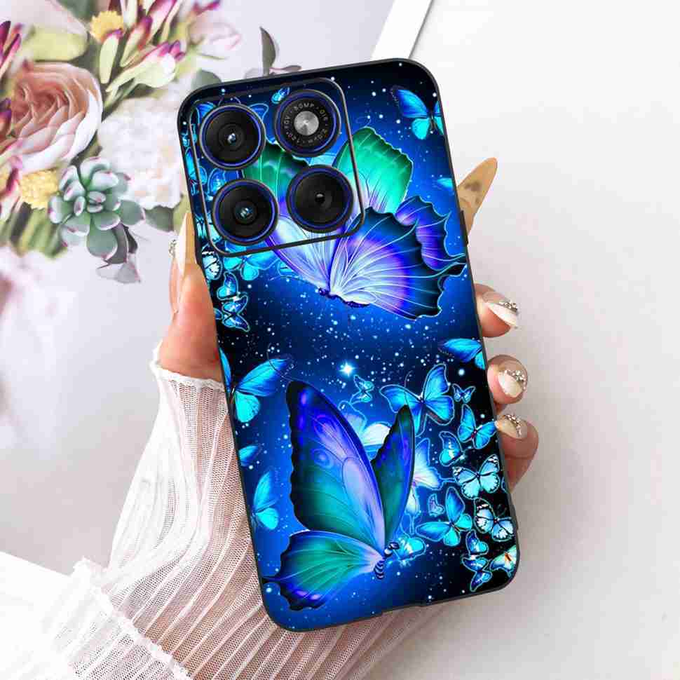 Lovely Cat For Motorola Edge 70 Case Cover Soft Silicone Phone Case For Motorola Edge70 Edge 70 5G Back Cover Bumper