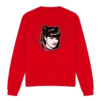 NCIS Unisex Adult Abby Heart Sweatshirt