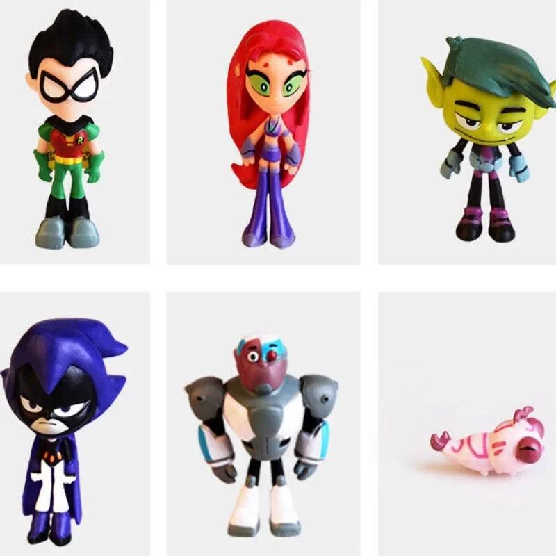 Non-Toxic Teenage Titan Attack Mini Beast Children Steel Spark Crow Toy Doll Model Ornaments Anime Figure Anime Birthday Gifts Children'S Toys