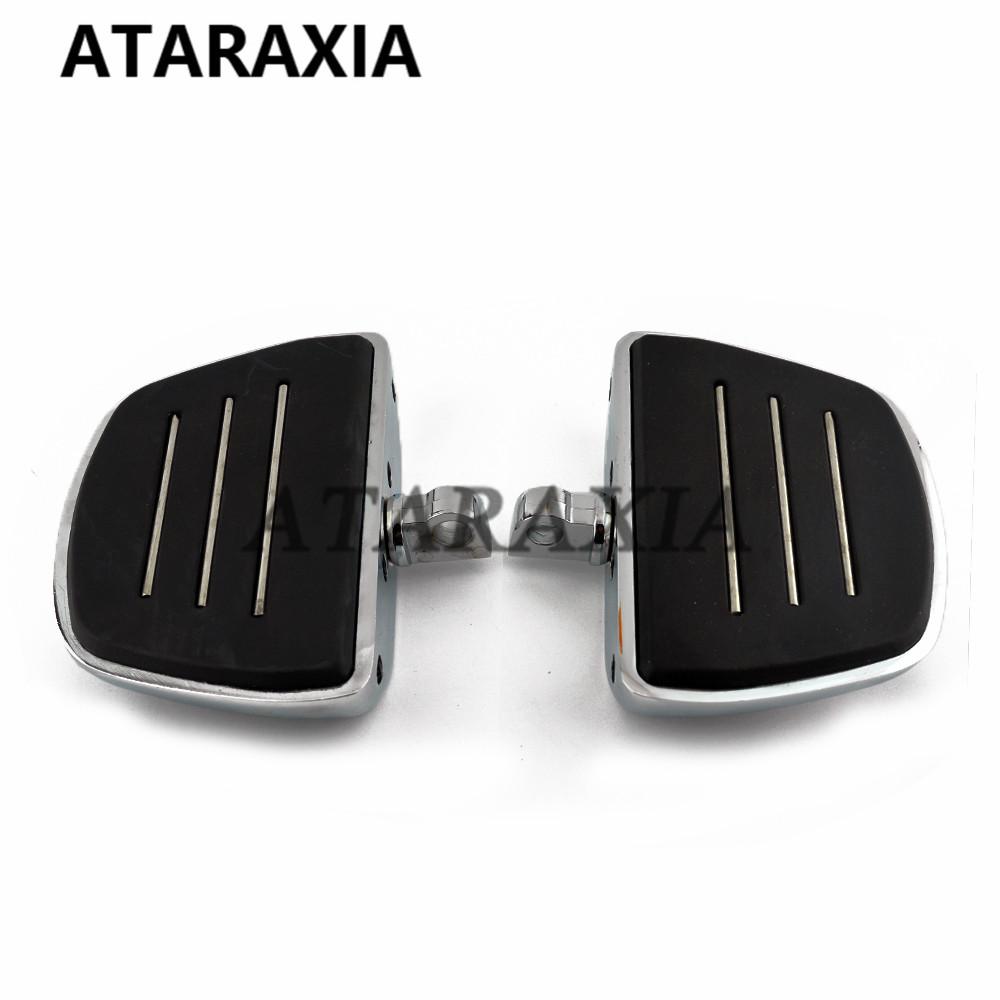 Motorcycle Footrest Foot Pegs Bike Pegs Rest Pedal For Harley Touring Dyna Softail Sportster XL883 1200 Models 48 72