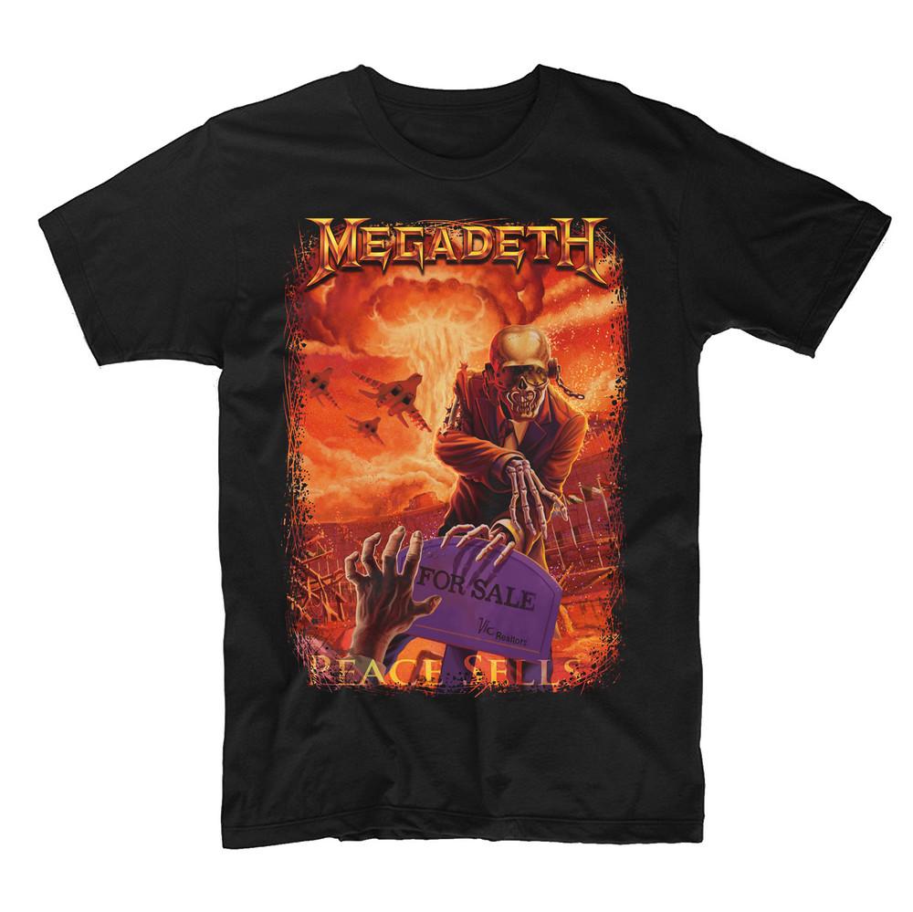Megadeth T-Shirt Tee  Rock Metal MEN S WOMEN S Unisex T-Shirt XXXXL