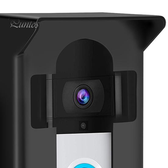 Dörrklockshållare Stödfäste Stark Bärförmåga Regnskyddsdesign Ingen Borrning Enkel Installation Stöldskydd Videodörrklockafäste