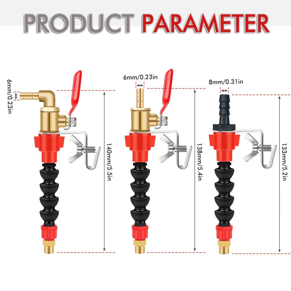 Staub Entferner Wasser Sprayer System Düse Kühlmittel Beschlagen Staub-beweis Für Marmor Ziegel Fliesen Schneiden Maschine Winkel Schleifer Cutter