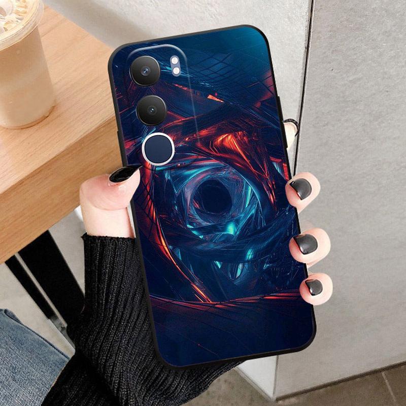 For VIVO Y19S 4G Phone Case Soft Silicone Back Cover Coque For VIVO Y 19 S Cases Black TPU Shockproof Fundas Shell Y19S Capa