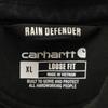 carhartt Long Sleeve Sweatshirts XL Black TS0615-M Fleece-lined Men's Used