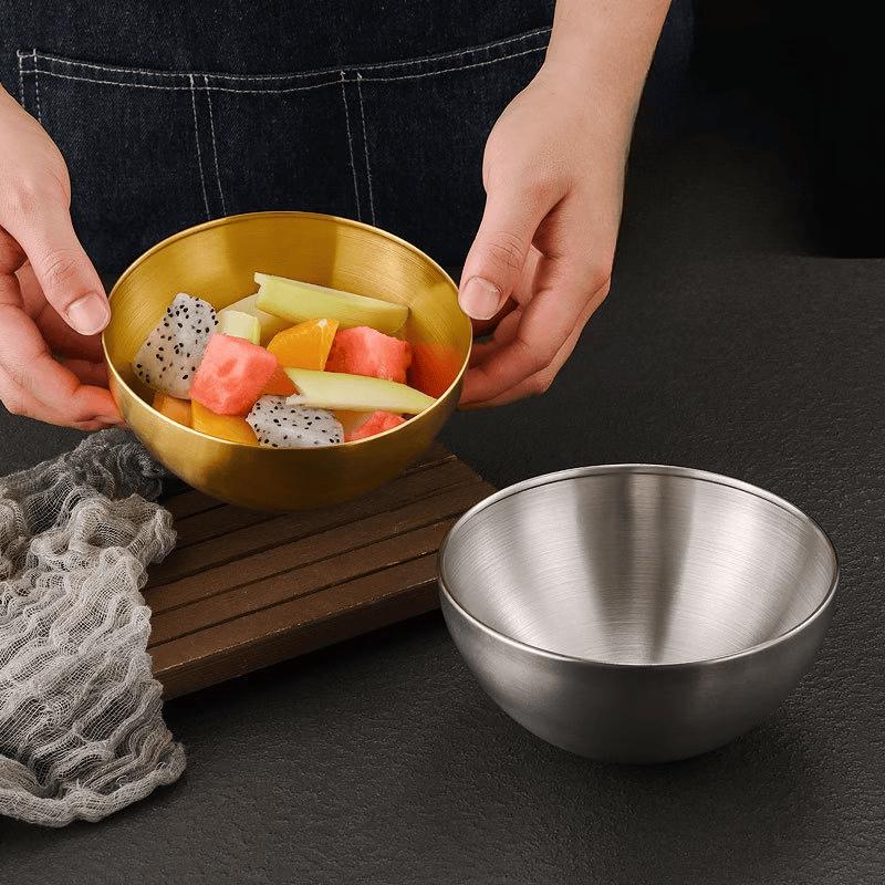 ZISIZ Stainless Steel Salad Bowl
