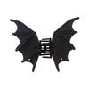 Black Bat Hair Claw Clip Non Slip Unique Cute Barrettes Perfect For Halloween Cosplay Parties