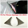 2PCS Car ABS Chrome Rear Window Tailgate Spoiler Sequin Panel Cover Trim For Nissan Qashqai J11 2014 -  Accessories Exterior