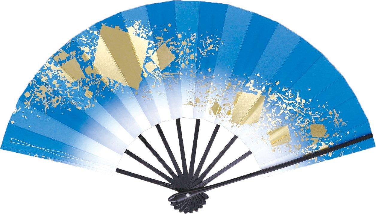 

Любовь 1400мм x Цветной Красно-Черный Лакированный Веер для Танца с Веером, 1528мм, Бумага, Градиент, 9.5см, Кость, Коробка, (синий) синий