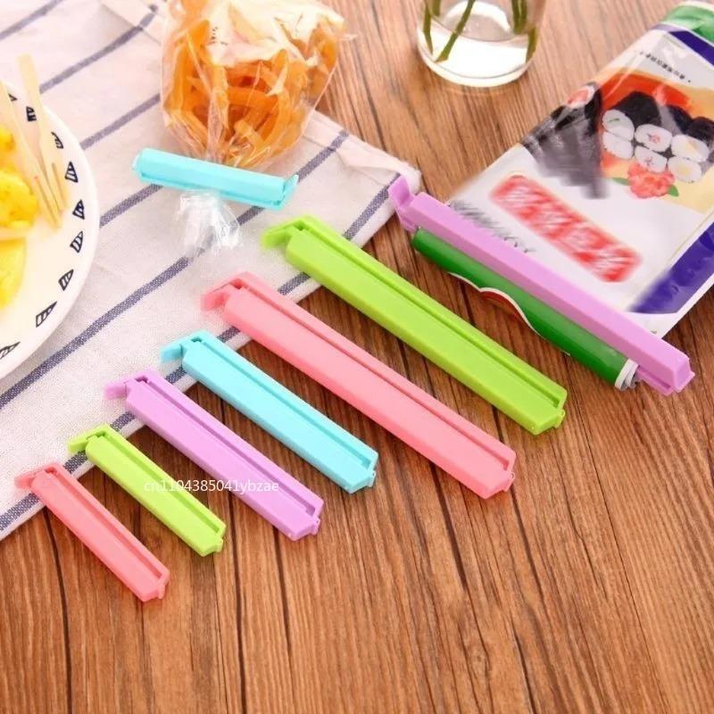 Portable New Kitchen Storage Food Snack Seal Sealing Bag Clips Sealer Clamp Plastic Tool Kitchen Accessories Wholesale