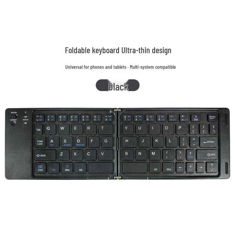 Jingzun Portable Folding Bluetooth Keyboard for Mobile & Tablet